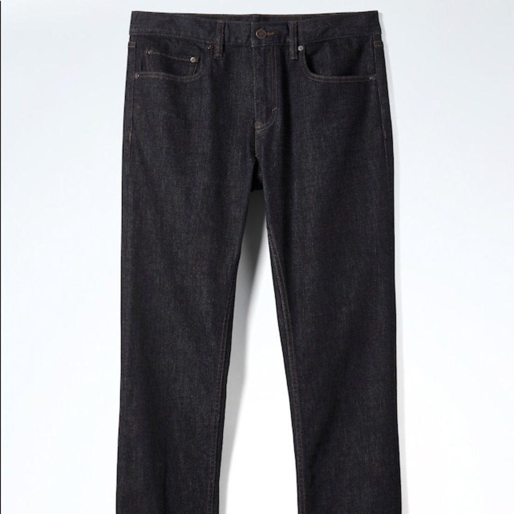NWOT Banana Republic Slim Dark Wash Jean 32x32